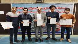 افتخار آفرینی تیم تیراندازی دانشجویان پسر